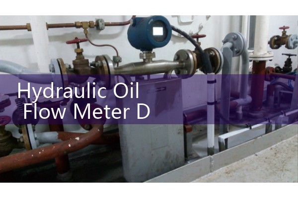 Hydraulic Oil Flow Meter DN80 System Balancing and Pressure Drop